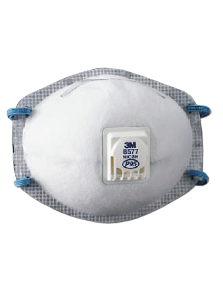 (*) RESPIRADOR 3M 8577 CON VALVULA MOLESTOS DE VAPORES ORGANICOS 31820