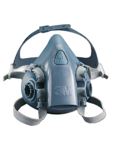 SEMIMASCARA 3M DE SILICONA 7502 41235