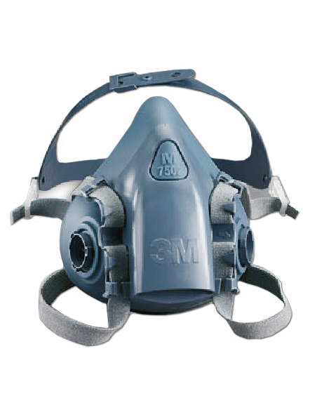 SEMIMASCARA 3M DE SILICONA 7502 41235