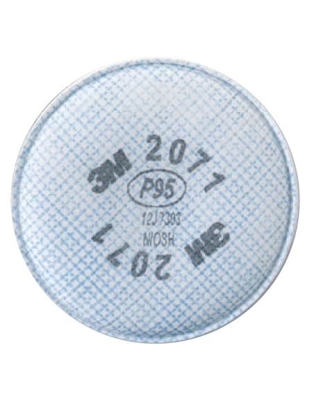 FILTROS 3M 2071 P95 PARA PARTICULAS 31905