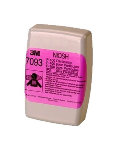 FILTROS 3M 7093 P100 PARA PARTICULAS PROTEGIDO 41295