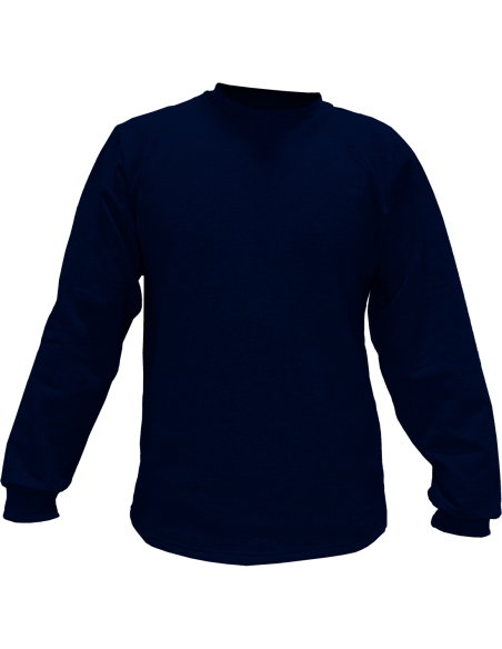 BUZO ALGODON FRIZA LEKA AZUL TALLE S 540