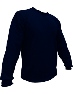 BUZO ALGODON FRIZA LEKA AZUL TALLE S 540 2