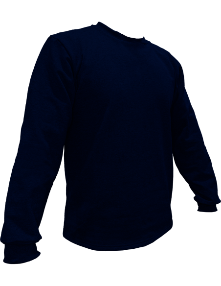 BUZO ALGODON FRIZA LEKA AZUL TALLE S 540