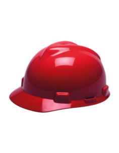 CASCO MSA V-GARD JOCKEY COLOR ROJO 299932