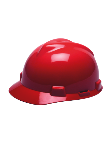 CASCO MSA V-GARD JOCKEY COLOR ROJO 299932