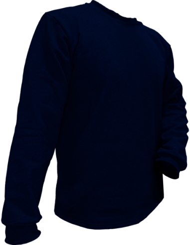(*) BUZO ALGODON FRIZA LEKA AZUL TALLE XXL 544