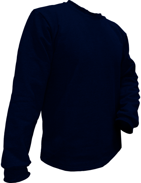 (*) BUZO ALGODON FRIZA LEKA AZUL TALLE XXL 544