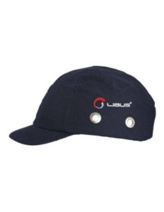 (D) GORRA AZUL CON CASQUETE PLASTICO DESMONTABLE VISERA 3 CM 901866