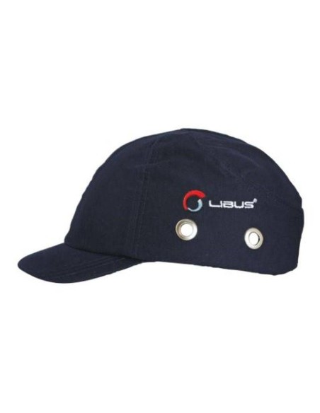 (D) GORRA AZUL CON CASQUETE PLASTICO DESMONTABLE VISERA 3 CM 901866