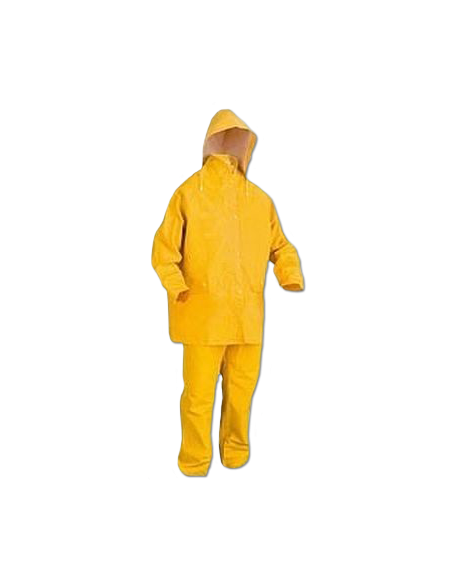 TRAJE IMPERMEABLE AMARILLO TALLE XXL