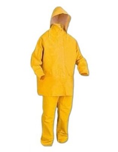 (*) TRAJE IMPERMEABLE AMARILLO GAUCHO TALLE L 11107 L