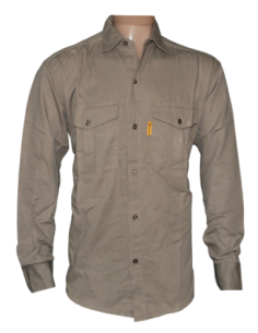 (*) CAMISA GAUCHO BEIGE TALLE S/38 C