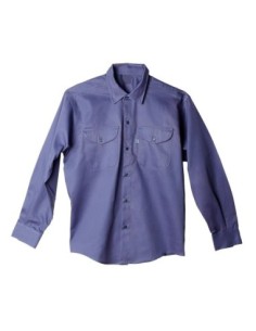 (D) CAMISA DE TRABAJO AZULINO TALLE 36 630-01