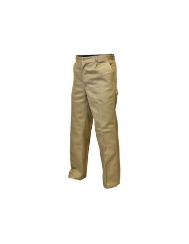 (D) PANTALON DE TRABAJO BEIGE TALLE 38  620-01