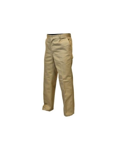 (D) PANTALON DE TRABAJO BEIGE TALLE 38  620-01