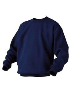(*) BUZO ALGODÓN FRIZA AZUL TALLE S