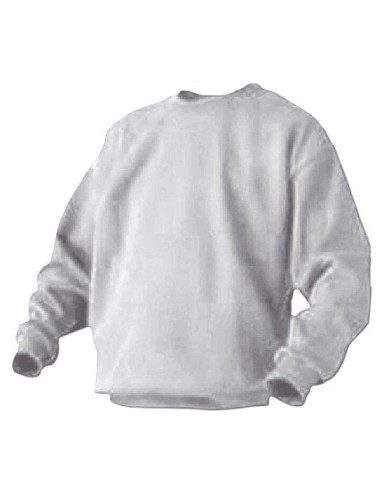 (*) BUZO ALGODÓN FRIZA BLANCO TALLE M