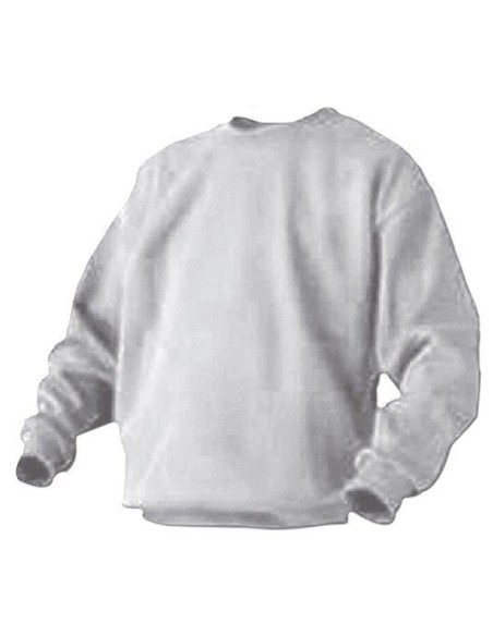 (*) BUZO ALGODÓN FRIZA BLANCO TALLE S