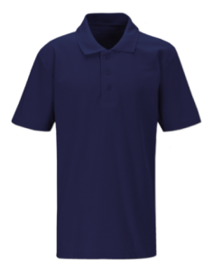 (*)CHOMBA PIQUE AZUL TALLE S