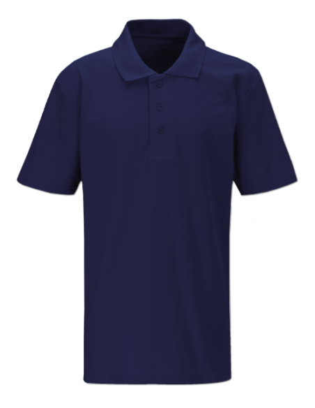 (*)CHOMBA PIQUE AZUL TALLE S