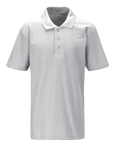 (*)CHOMBA PIQUE BLANCA TALLE XL
