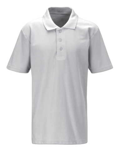 (*)CHOMBA PIQUE BLANCA TALLE XXL