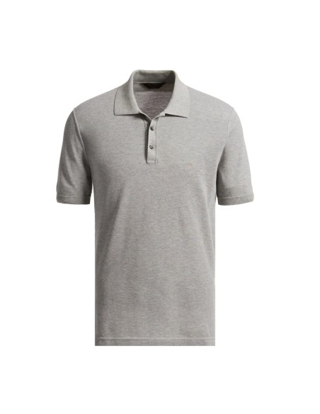(*) CHOMBA PIQUE GRIS TALLE XXL