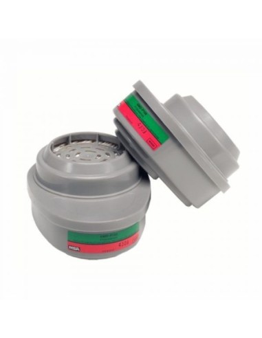 (*) KIT X2 FILTRO MSA GMD ADVANTAGE (AM) AMONÍACO + (MA) METILAMINA 815358