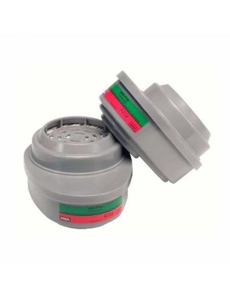 (*) KIT X2 FILTRO MSA GMD ADVANTAGE (AM) AMONÍACO + (MA) METILAMINA 815358