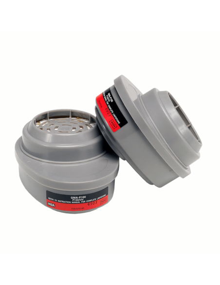 (*) KIT X2 FILTRO MSA GMA - P100 ADVANTAGE VO VAPORES ORGANICOS 815362