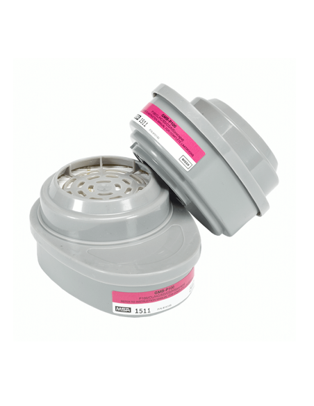 (*)KIT X2 FILTRO MSA GMB - P100 ADVANTAGE GA GASES ACIDOS 815363