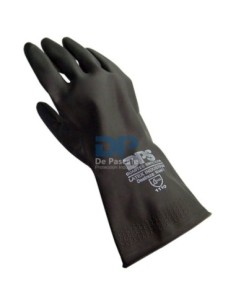 (*) GUANTES LATEX DPS NEGRO CORTO LIVIANO 30 CM Nº 9 DPS71394