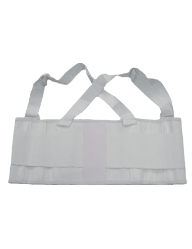(*) FAJA LUMBAR GUANTEX ELASTIZADA BLANCA TALLE S
