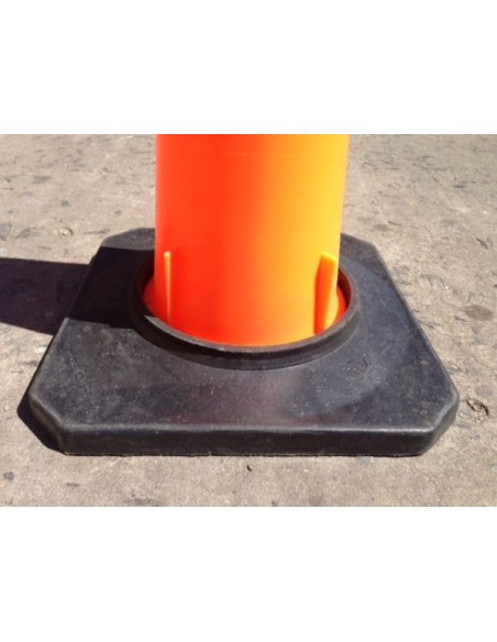 (*) BASE DE GOMA BM PARA CONO DE 75  Y 110 CM DE 2 KG BC-075