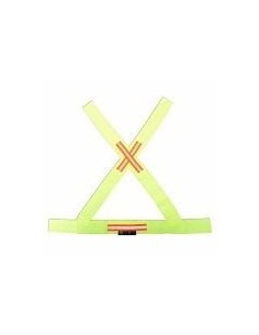 (*) BANDOLERA AMARILLA CON REFLECTIVO
