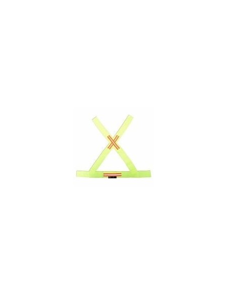 (*) BANDOLERA AMARILLA CON REFLECTIVO