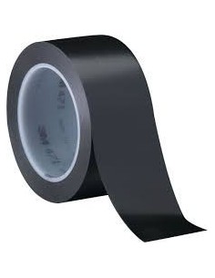 (*) CINTA DEMARCATORIA NEGRA 3M PARA PISO 50MM X 30MTS 39128