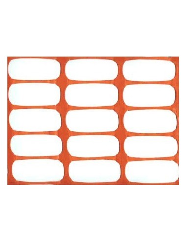 RED DE ADVERTENCIA NARANJA LIVIANA 1MT X 45MTS