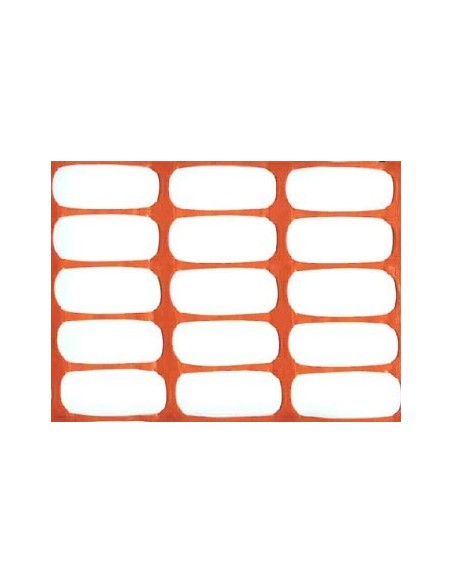 RED DE ADVERTENCIA NARANJA LIVIANA 1MT X 45MTS