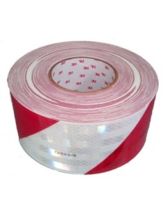 (*) BANDA REFLECTIVA 3M BLANCA Y ROJA 45360