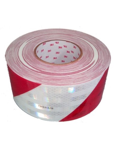 (*) BANDA REFLECTIVA 3M BLANCA Y ROJA 45360