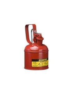 (**) BIDON JUSTRITE 10101 METALICO TIPO I DE 1/4 GALON (1 LITRO) 10101Z