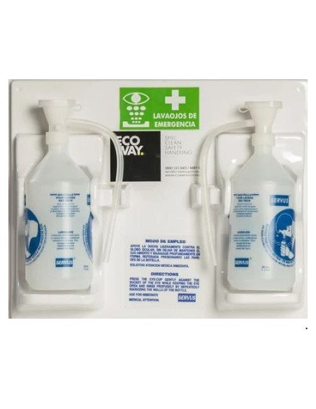 LAVAOJOS KIT DE 2 BOTELLONES
