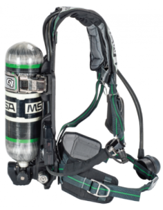(**) EQUIPO DE RESPIRACION AUTONOMA MSA G1 NIOSH CON ARNES CILINDRO DE CARBONO 4500 PSI 10217600 2