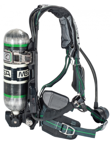 (**) EQUIPO DE RESPIRACION AUTONOMA MSA G1 NIOSH CON ARNES CILINDRO DE CARBONO 4500 PSI 10217600