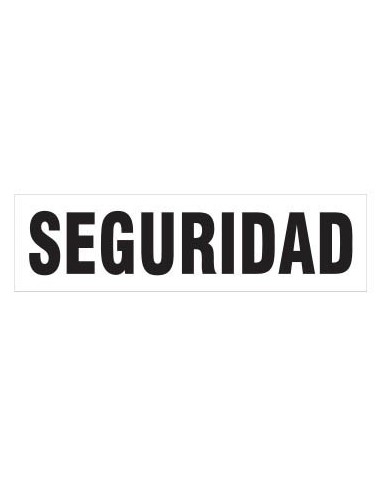 (*) CARTEL 14 X 41 - N° 83 - SEGURIDAD CE-083
