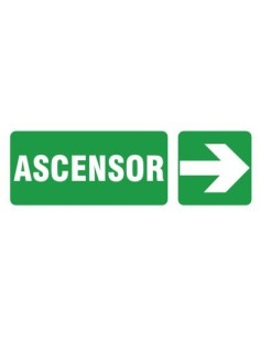 (*) CARTEL 14 X 41 - N° 88 - ASCENSOR CE-088