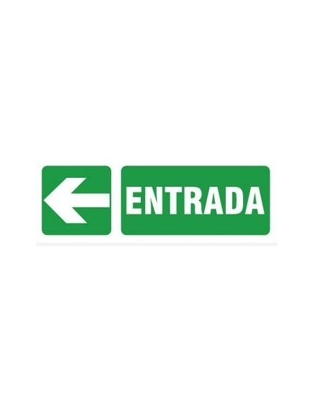 (*) CARTEL 14 X 41 - N° 86* - ENTRADA FOTOLUMINISCENTE CE-86XD