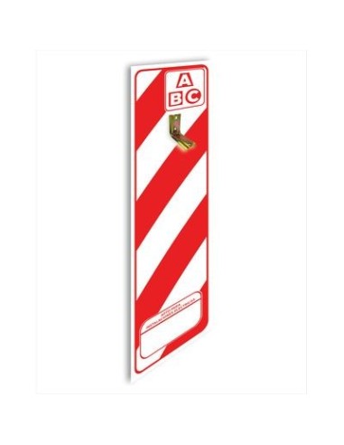CARTEL 29 X 88 - N° 500 CHAPA BALIZA PARA MATAFUEGOS ABC CE-500